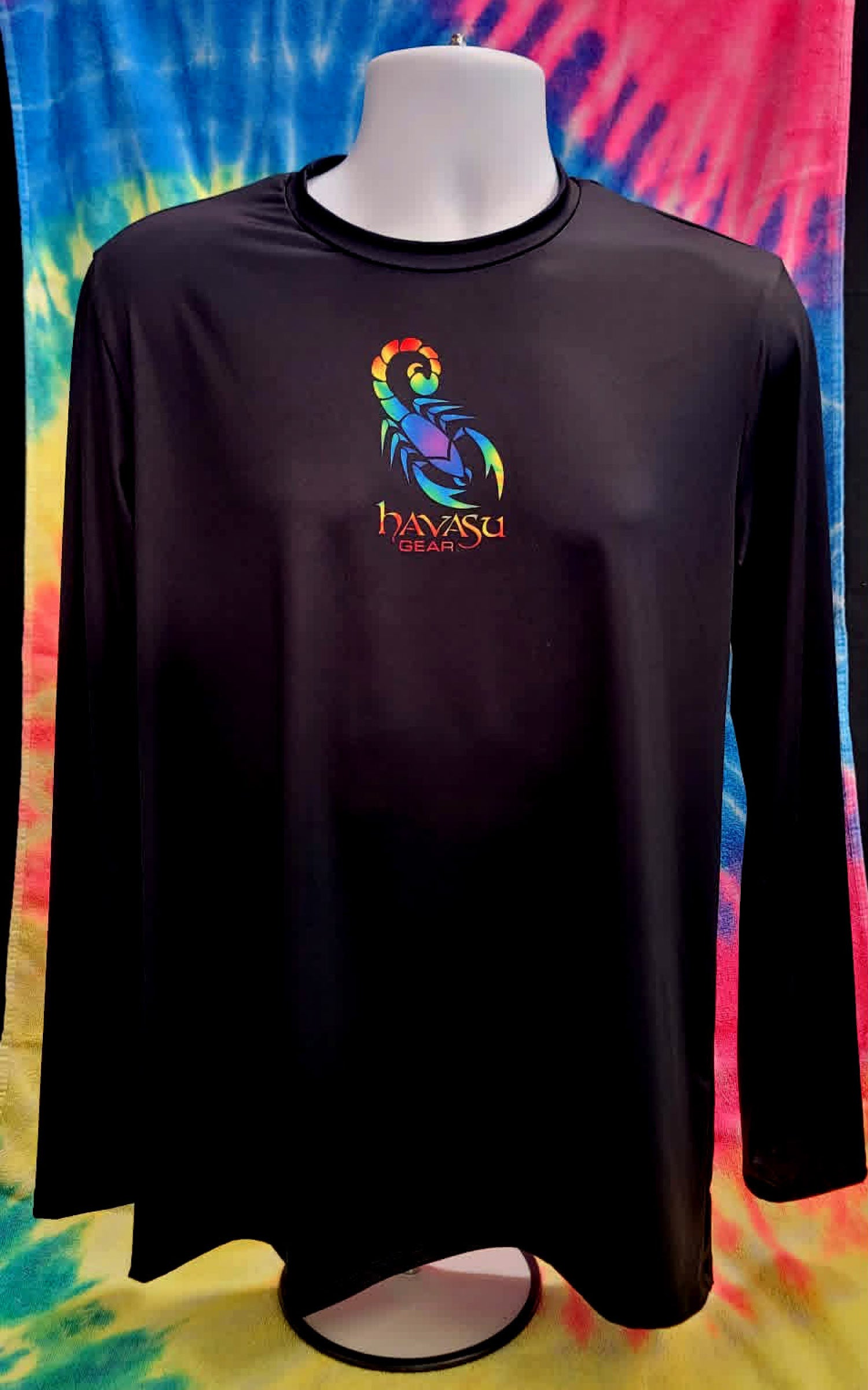 Neon Tie Dye Scorpion Sport Fit