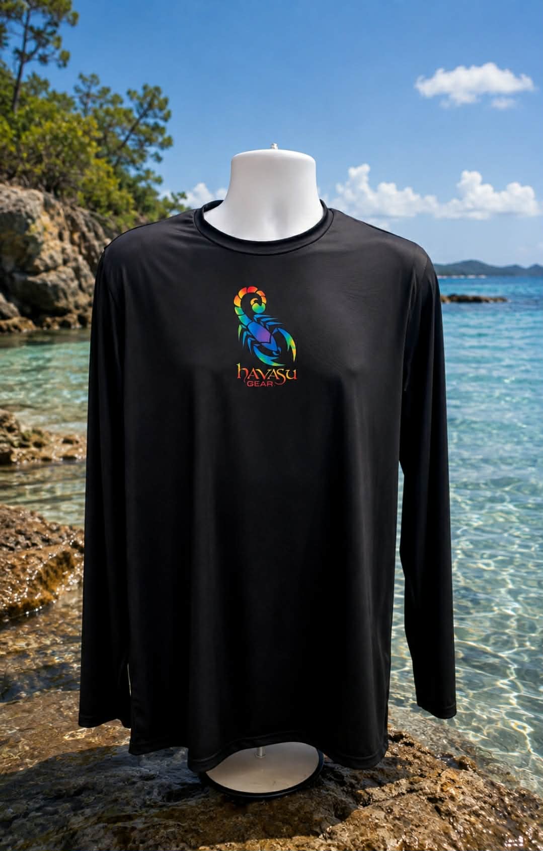 Neon Tie Dye Scorpion Sport Fit