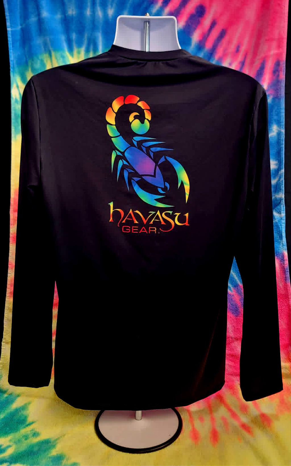 Neon Tie Dye Scorpion Sport Fit