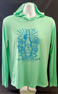 Seafoam Hoodie with Mas Cerveza Por Favor